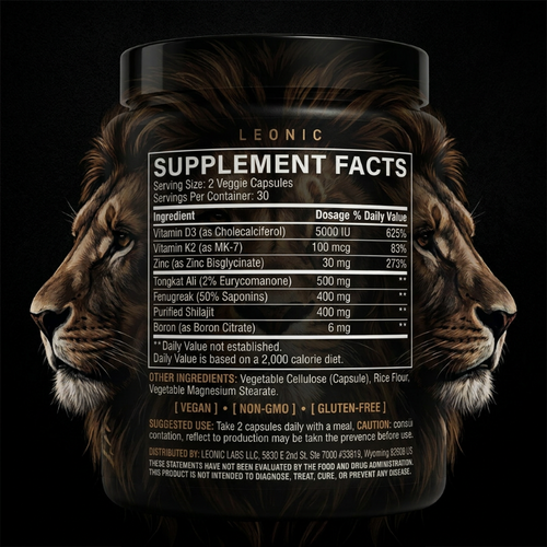LION'S EDGE - NATURAL TESTOSTERONE BOOSTER